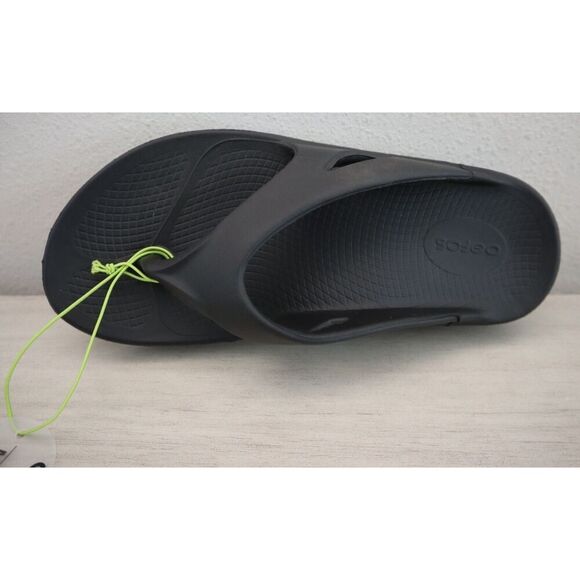 OOFOS 1000 Unisex Men's Sz 6 Women's Sz 8 Black OOriginal Flip Flop Sandals - Picture 5 of 14